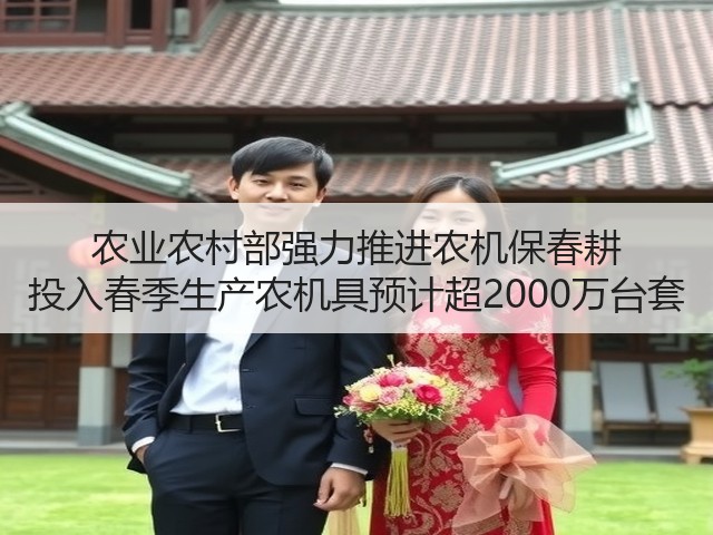 农业农村部强力推进农机保春耕 投入春季生产农机具预计超2000万台套(图3)