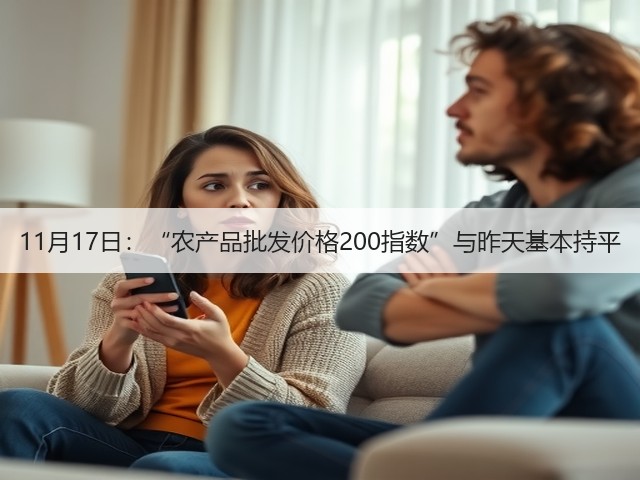 11月17日:“农产品批发价格200指数”与昨天基本持平(图1) 11月17日:“农产品批发价格200指数”与昨天基本持平(图1)