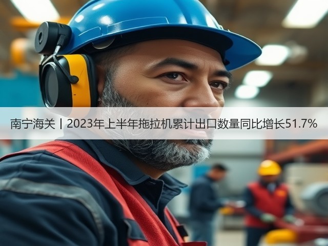 南宁海关丨2023年上半年拖拉机累计出口数量同比增长51.7%(图2)