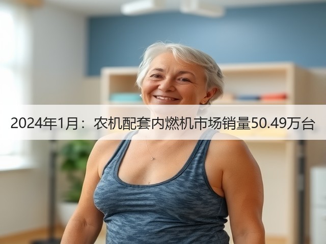 2024年1月:农机配套内燃机市场销量50.49万台(图1) 2024年1月:农机配套内燃机市场销量50.49万台(图1)