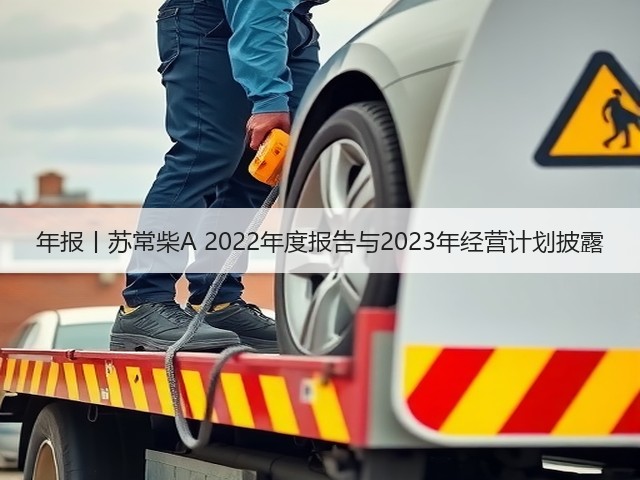 年报丨苏常柴A 2022年度报告与2023年经营计划披露(图1)