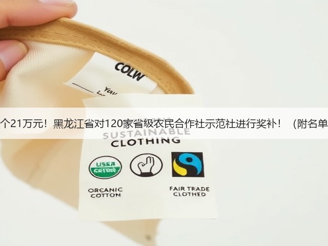 每个21万元!黑龙江省对120家省级农民合作社示范社进行奖补!(附名单)(图3) 每个21万元!黑龙江省对120家省级农民合作社示范社进行奖补!(附名单)(图3)