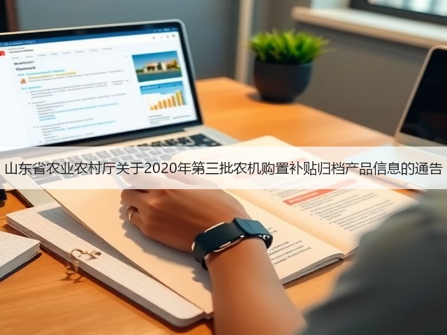 山东省农业农村厅关于2020年第三批农机购置补贴归档产品信息的通告(图1) 山东省农业农村厅关于2020年第三批农机购置补贴归档产品信息的通告(图1)