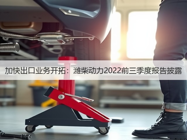 加快出口业务开拓：潍柴动力2022前三季度报告披露(图1)