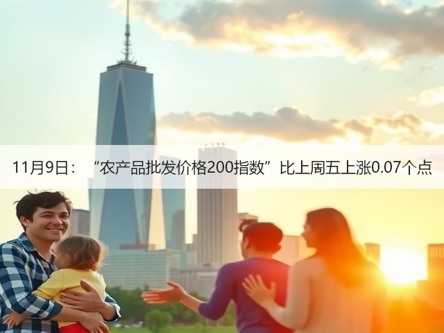 11月9日:“农产品批发价格200指数”比上周五上涨0.07个点(图3) 11月9日:“农产品批发价格200指数”比上周五上涨0.07个点(图3)