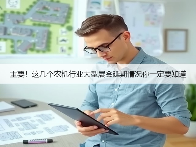 重要!这几个农机行业大型展会延期情况你一定要知道(图1) 重要!这几个农机行业大型展会延期情况你一定要知道(图1)
