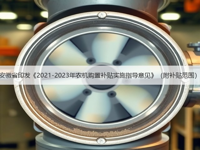 安徽省印发《2021-2023年农机购置补贴实施指导意见》(附补贴范围)(图1) 安徽省印发《2021-2023年农机购置补贴实施指导意见》(附补贴范围)(图1)