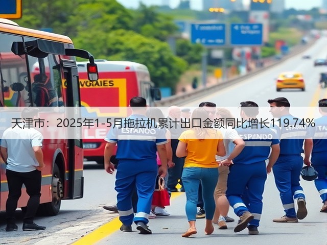 天津市：2025年1-5月拖拉机累计出口金额同比增长119.74%(图2)