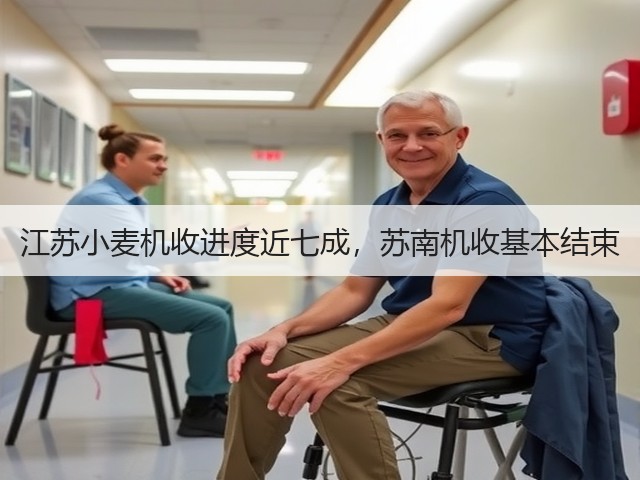 江苏小麦机收进度近七成,苏南机收基本结束(图3) 江苏小麦机收进度近七成,苏南机收基本结束(图3)