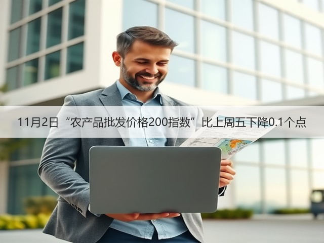 11月2日“农产品批发价格200指数”比上周五下降0.1个点(图3) 11月2日“农产品批发价格200指数”比上周五下降0.1个点(图3)