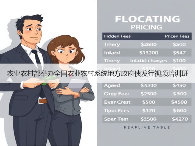 农业农村部举办全国农业农村系统地方政府债发行视频培训班(图2) 农业农村部举办全国农业农村系统地方政府债发行视频培训班(图2)