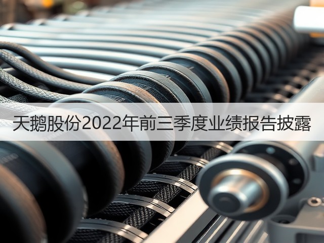 天鹅股份2022年前三季度业绩报告披露(图1) 天鹅股份2022年前三季度业绩报告披露(图1)