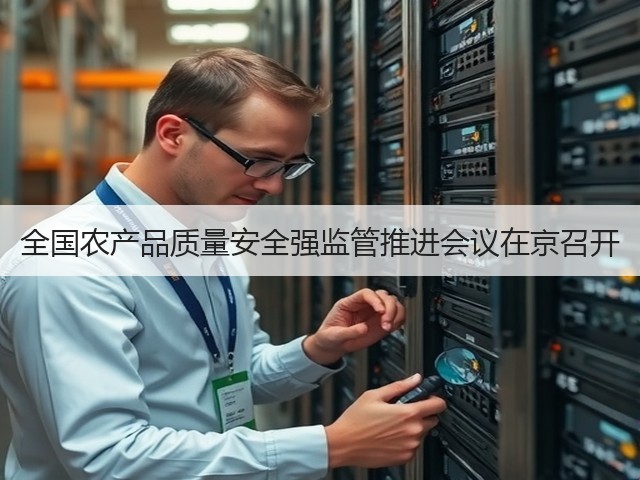 全国农产品质量安全强监管推进会议在京召开(图2) 全国农产品质量安全强监管推进会议在京召开(图2)