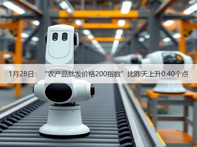 1月28日:“农产品批发价格200指数”比昨天上升0.40个点(图1) 1月28日:“农产品批发价格200指数”比昨天上升0.40个点(图1)