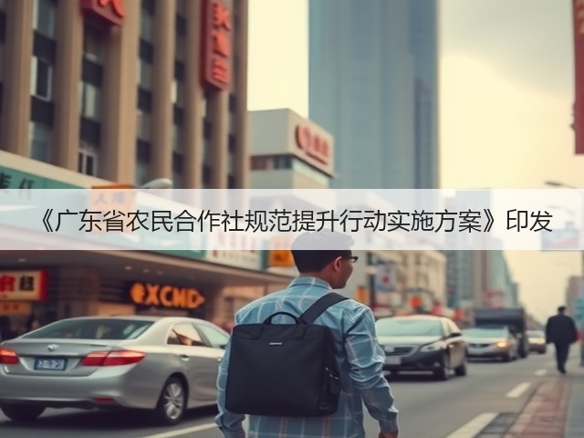 《广东省农民合作社规范提升行动实施方案》印发(图1) 《广东省农民合作社规范提升行动实施方案》印发(图1)