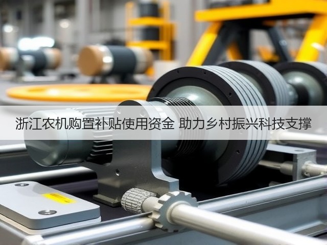 浙江农机购置补贴使用资金 助力乡村振兴科技支撑(图1) 浙江农机购置补贴使用资金 助力乡村振兴科技支撑(图1)