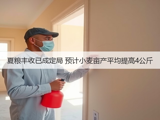 夏粮丰收已成定局 预计小麦亩产平均提高4公斤(图2) 夏粮丰收已成定局 预计小麦亩产平均提高4公斤(图2)