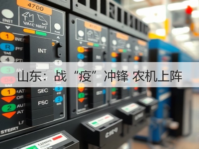 山东:战“疫”冲锋 农机上阵(图2) 山东:战“疫”冲锋 农机上阵(图2)