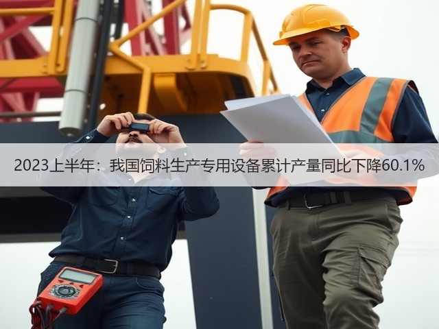 2023上半年:我国饲料生产专用设备累计产量同比下降60.1%(图3) 2023上半年:我国饲料生产专用设备累计产量同比下降60.1%(图3)