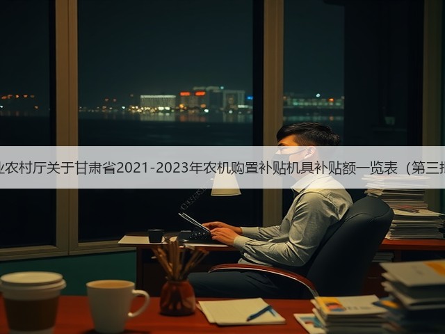 甘肃省农业农村厅关于甘肃省2021-2023年农机购置补贴机具补贴额一览表(第三批)的公告(图2) 甘肃省农业农村厅关于甘肃省2021-2023年农机购置补贴机具补贴额一览表(第三批)的公告(图2)