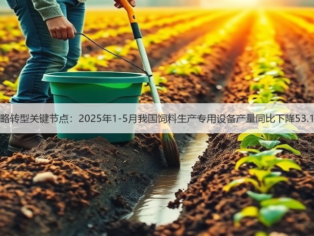 战略转型关键节点：2025年1-5月我国饲料生产专用设备产量同比下降53.1%(图2)