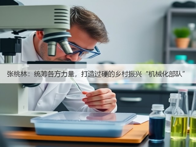 张桃林:统筹各方力量,打造过硬的乡村振兴“机械化部队”(图3) 张桃林:统筹各方力量,打造过硬的乡村振兴“机械化部队”(图3)