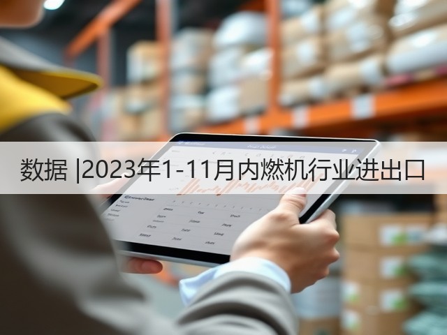数据 |2023年1-11月内燃机行业进出口(图3)