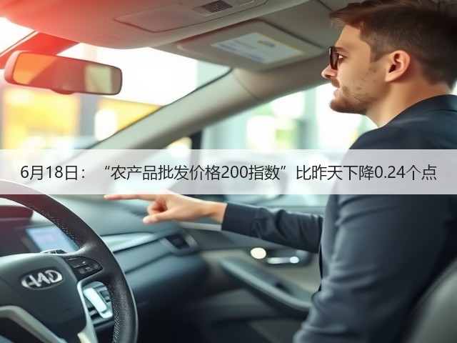 6月18日:“农产品批发价格200指数”比昨天下降0.24个点(图2) 6月18日:“农产品批发价格200指数”比昨天下降0.24个点(图2)