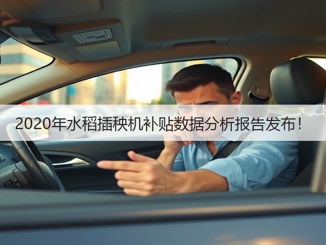 2020年水稻插秧机补贴数据分析报告发布!(图2) 2020年水稻插秧机补贴数据分析报告发布!(图2)