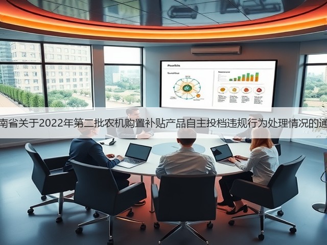 云南省关于2022年第二批农机购置补贴产品自主投档违规行为处理情况的通报(图1) 云南省关于2022年第二批农机购置补贴产品自主投档违规行为处理情况的通报(图1)