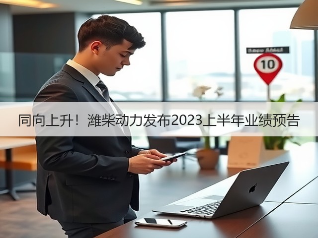 同向上升！潍柴动力发布2023上半年业绩预告(图2)