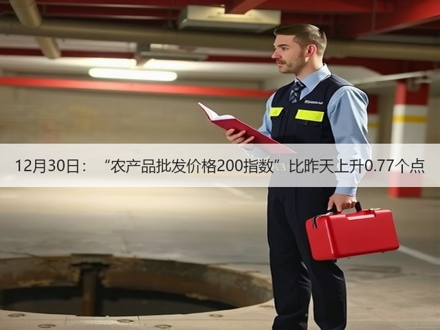12月30日:“农产品批发价格200指数”比昨天上升0.77个点(图1) 12月30日:“农产品批发价格200指数”比昨天上升0.77个点(图1)