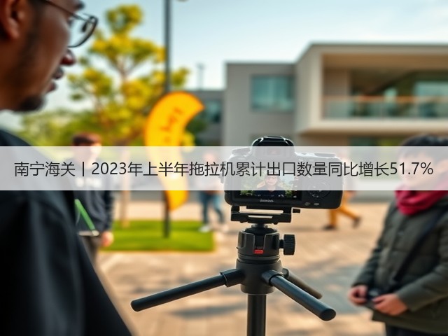 南宁海关丨2023年上半年拖拉机累计出口数量同比增长51.7%(图3)