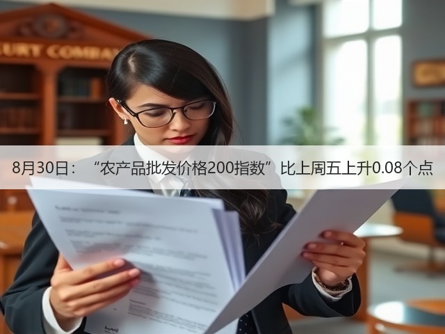 8月30日:“农产品批发价格200指数”比上周五上升0.08个点(图2) 8月30日:“农产品批发价格200指数”比上周五上升0.08个点(图2)