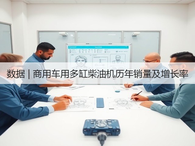 数据 | 商用车用多缸柴油机历年销量及增长率(图1)