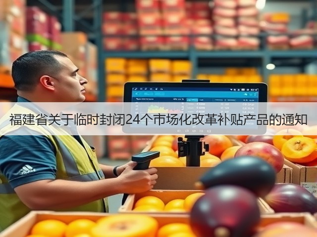 福建省关于临时封闭24个市场化改革补贴产品的通知(图3)