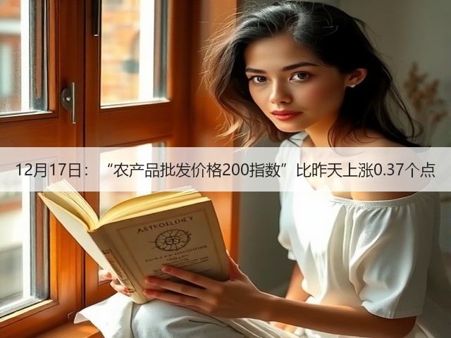12月17日:“农产品批发价格200指数”比昨天上涨0.37个点(图1) 12月17日:“农产品批发价格200指数”比昨天上涨0.37个点(图1)