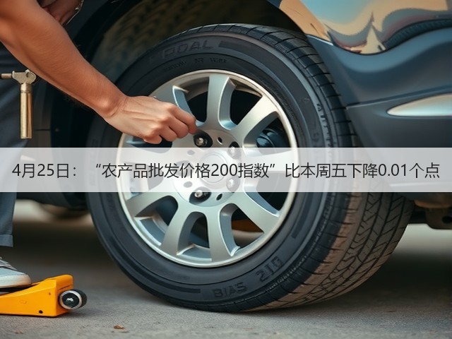 4月25日:“农产品批发价格200指数”比本周五下降0.01个点(图2) 4月25日:“农产品批发价格200指数”比本周五下降0.01个点(图2)