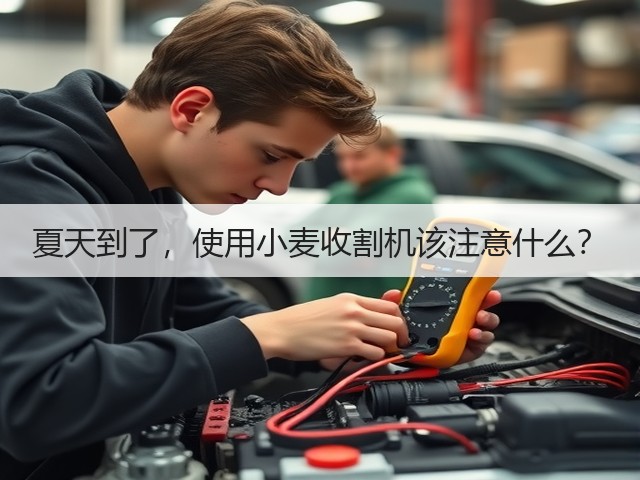 夏天到了,使用小麦收割机该注意什么?(图1) 夏天到了,使用小麦收割机该注意什么?(图1)