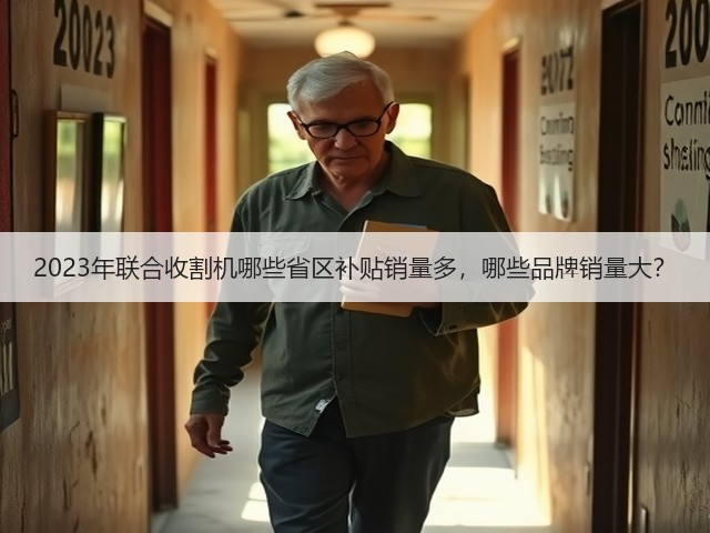 2023年联合收割机哪些省区补贴销量多,哪些品牌销量大?(图2) 2023年联合收割机哪些省区补贴销量多,哪些品牌销量大?(图2)