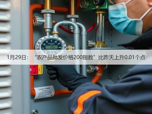 1月29日:“农产品批发价格200指数”比昨天上升0.01个点(图3) 1月29日:“农产品批发价格200指数”比昨天上升0.01个点(图3)
