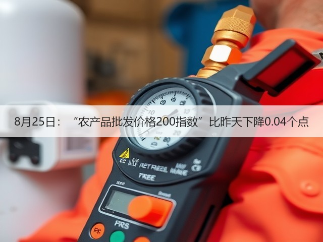 8月25日:“农产品批发价格200指数”比昨天下降0.04个点(图1) 8月25日:“农产品批发价格200指数”比昨天下降0.04个点(图1)