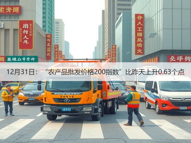 12月31日:“农产品批发价格200指数”比昨天上升0.63个点(图1) 12月31日:“农产品批发价格200指数”比昨天上升0.63个点(图1)