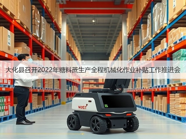 大化县召开2022年糖料蔗生产全程机械化作业补贴工作推进会(图1) 大化县召开2022年糖料蔗生产全程机械化作业补贴工作推进会(图1)