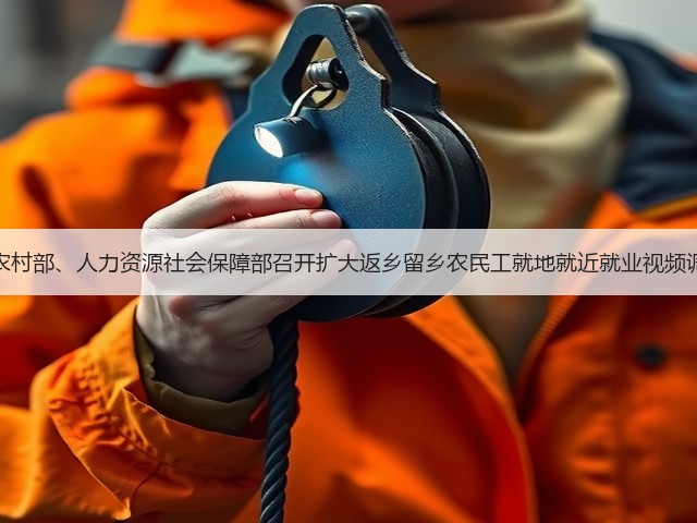 农业农村部、人力资源社会保障部召开扩大返乡留乡农民工就地就近就业视频调度会(图2) 农业农村部、人力资源社会保障部召开扩大返乡留乡农民工就地就近就业视频调度会(图2)