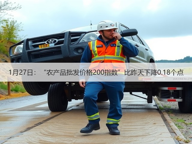 1月27日：“农产品批发价格200指数”比昨天下降0.18个点(图3)