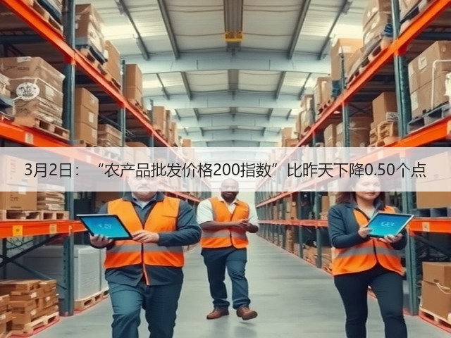 3月2日:“农产品批发价格200指数”比昨天下降0.50个点(图2) 3月2日:“农产品批发价格200指数”比昨天下降0.50个点(图2)