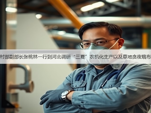农业农村部副部长张桃林一行到河北调研“三夏”农机化生产以及草地贪夜蛾布防工作(图3) 农业农村部副部长张桃林一行到河北调研“三夏”农机化生产以及草地贪夜蛾布防工作(图3)