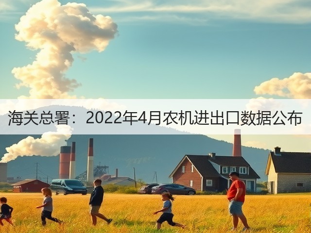 海关总署：2022年4月农机进出口数据公布(图3)