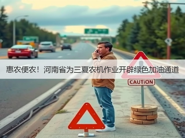惠农便农!河南省为三夏农机作业开辟绿色加油通道(图3) 惠农便农!河南省为三夏农机作业开辟绿色加油通道(图3)